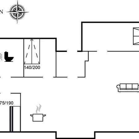 Wante - 900m From The Sea By Interhome Feriehus Hirtshals